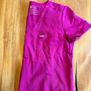 Figs technical collection size small single pocket scrub top